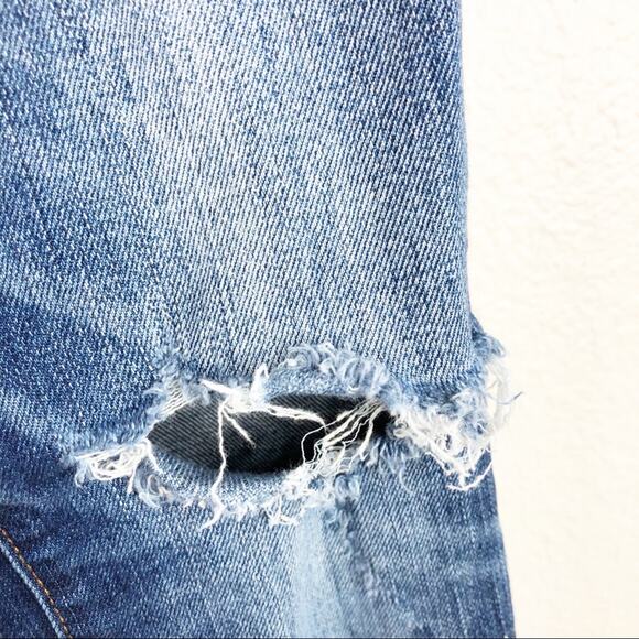 Madewell Women Skinny Distressed Jean Size 24 Mid Rise Super Cute Distressed - Picture 3 of 7